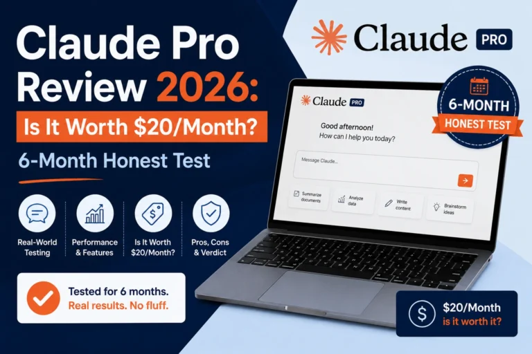 Claude pro review 2026 : Honest verdict after 6 Months as a paying user