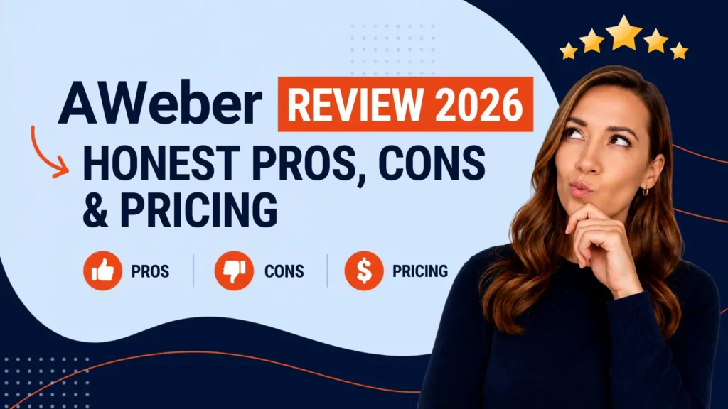 aweber review 2026 dashboard, pricing and verdict