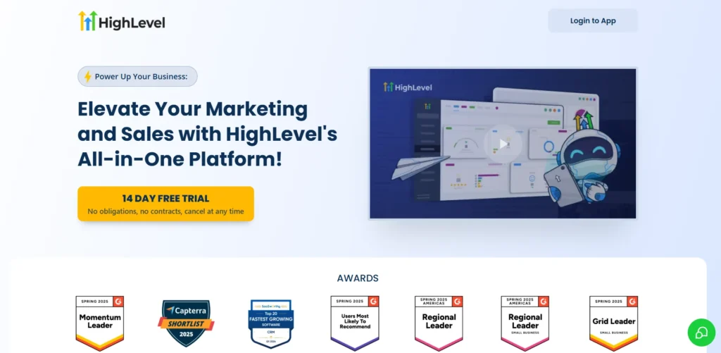 Best-CRM-Marketing-Software-GoHighLevel-CRM.webp. GoHighLevel - Best for agencies & multi-client owners