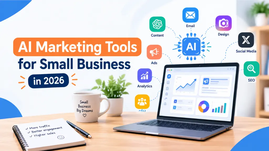 10 best AI marketing tools for small business in 2026