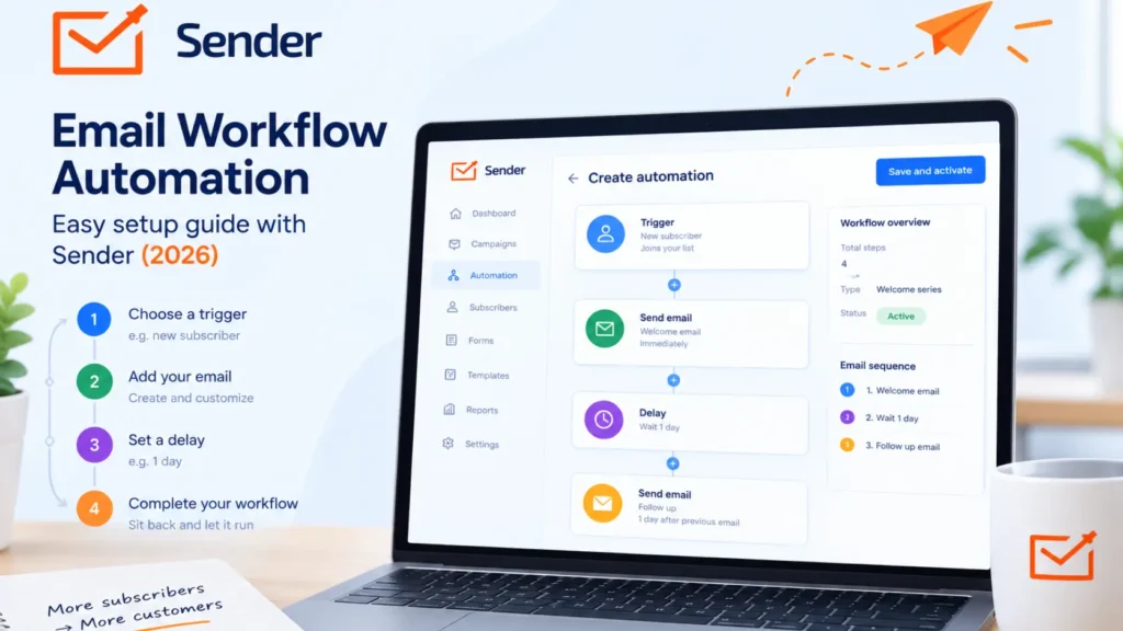 Guide d’automatisation des e-mails avec Sender