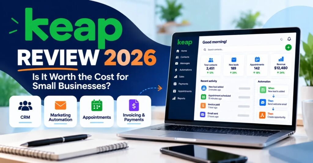 Keap Review 2026 for small businesses