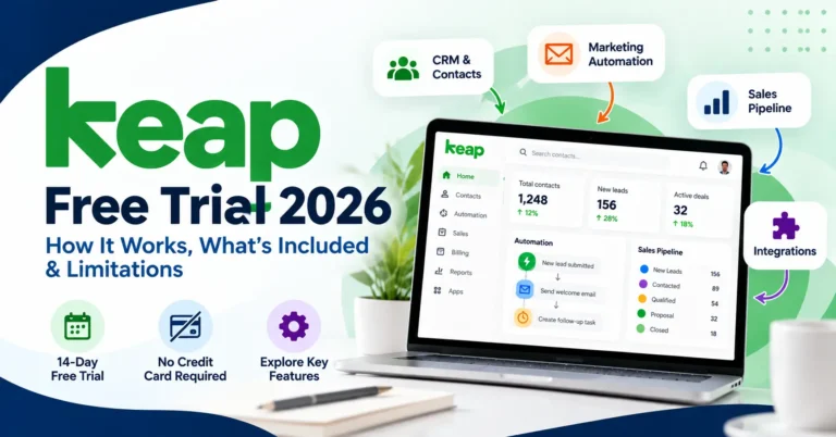 Keap Free Trial 2026: How It Works, What’s Included & Limitations